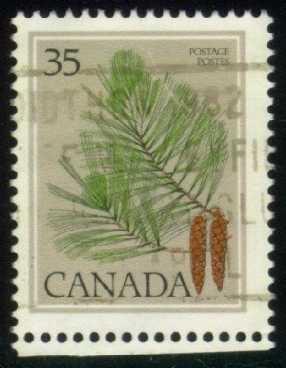 Canada #721 White Pine, used (0.20)