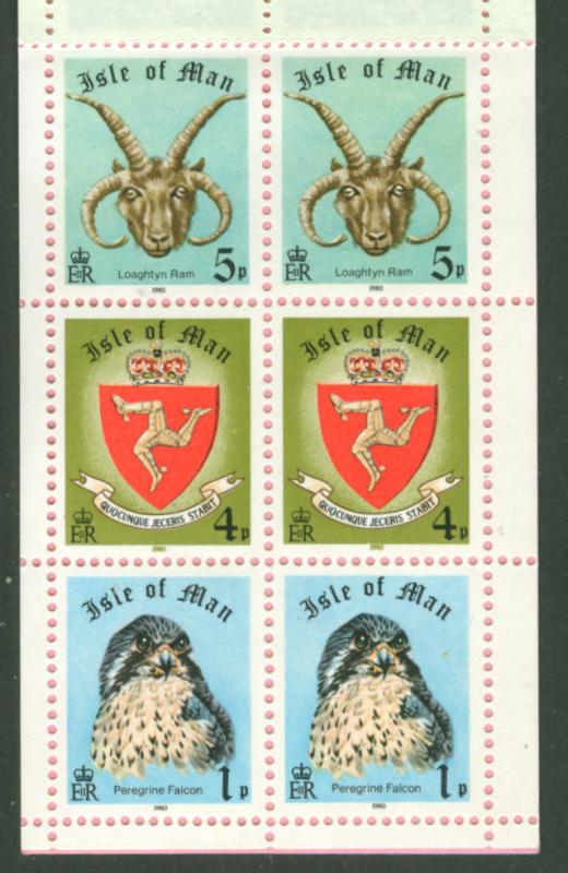 Great Britain-Isle Man # 146a,190a Complete Bklt  Mint NH