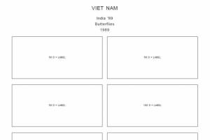 PRINTED VIETNAM 1946-2010 + 2011-2020 STAMP ALBUM PAGES (560 pages)