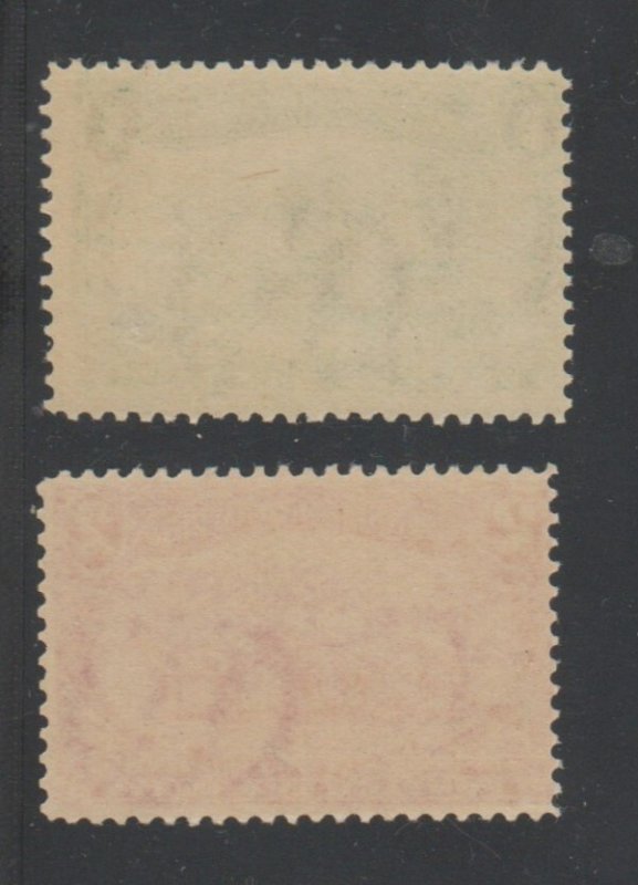 US #285-86 1¢ - 2¢ Trans-Mississippi MINT OGNH ⭐⭐⭐⭐⭐