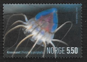 Norway #1389 5.50k Marine Life - Periphylla Periphylla