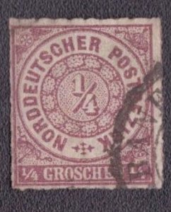 North German Confederation - 1 1868 Used