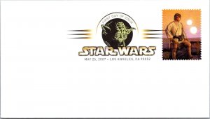 FDC 2007 SC #4143 No Cachet / Luke Skywalker - Los Angeles CA - Single - J1238