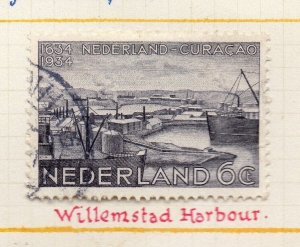 Netherlands 1934 Early Issue Fine Used 6c. NW-158990