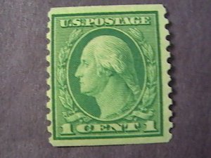 U.S.# 490-MINT NEVER/HINGED--SINGLE--WASHINGTON----1916