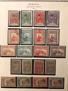 Romania Semi Postals 6 pages