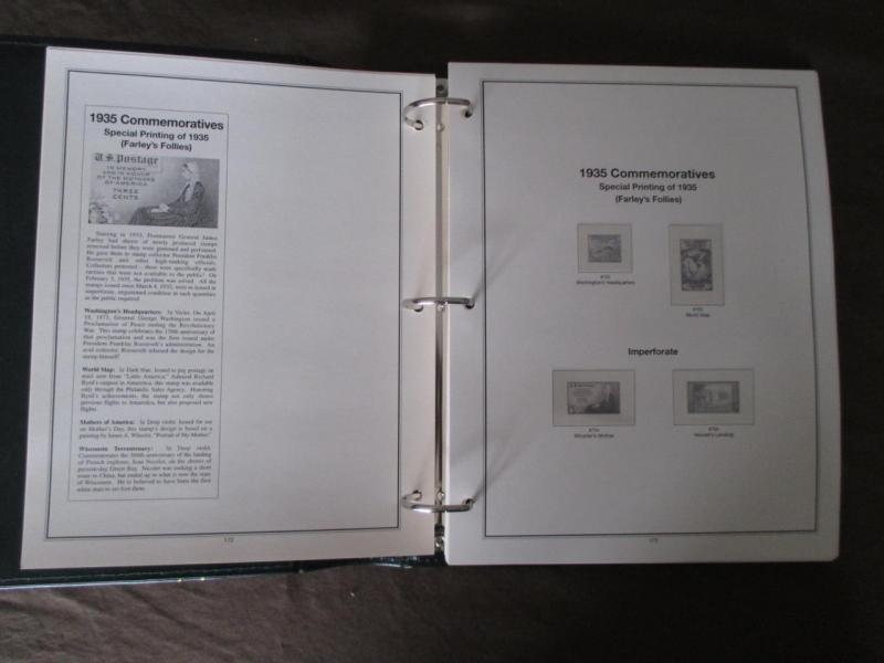 Hingeless American Heirloom Collection Album - Pristine Condition (Y91)