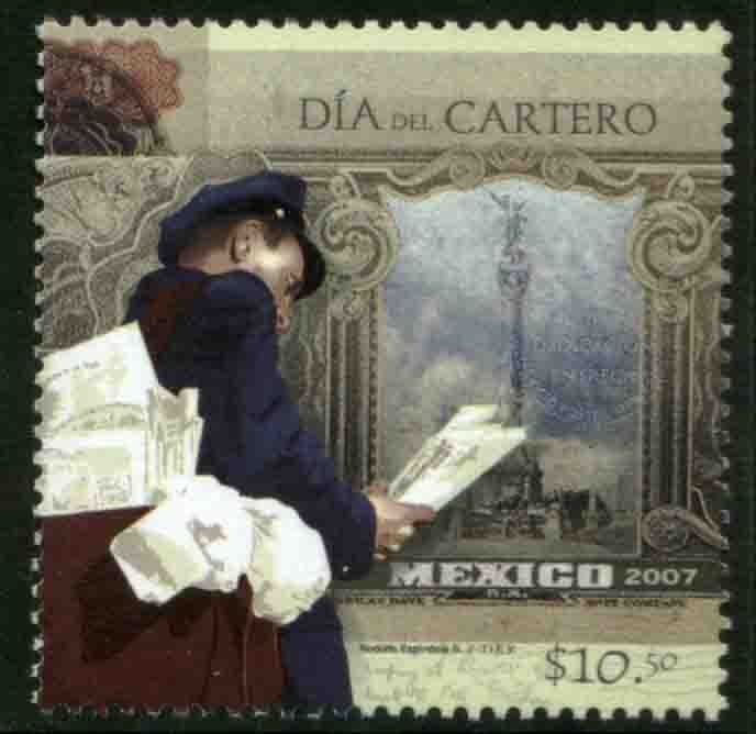 MEXICO 2558, LETTER CARRIERS AND POSTAL EMPLOYEES DAY. MINT, NH. VF.
