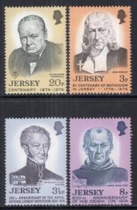 Jersey 103-106 MNH VF