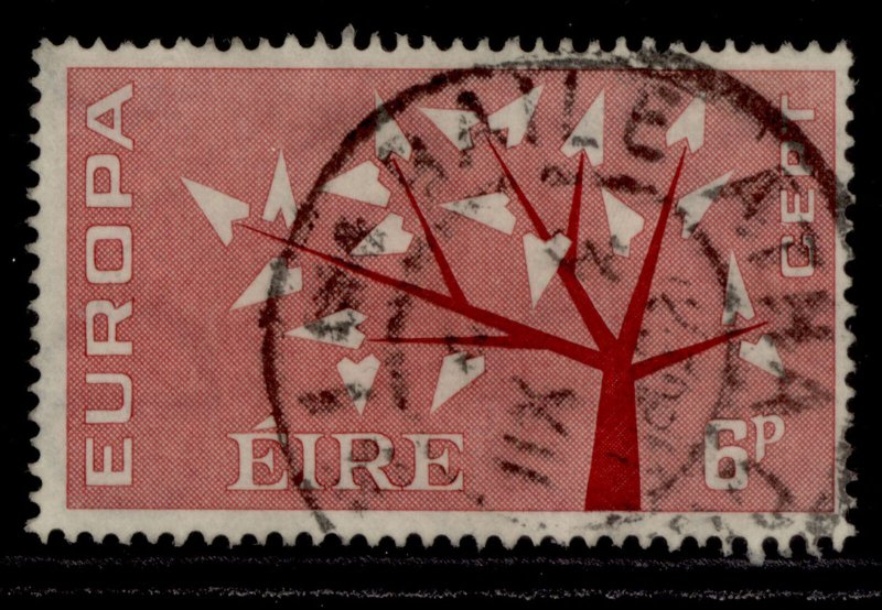 IRELAND QEII SG191, 6d carmine-red, FINE USED. 