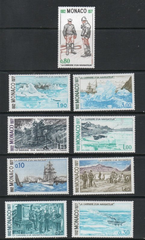 Monaco 1073-1081 MNH