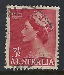 Australia 258 VFU QEII 364F-3