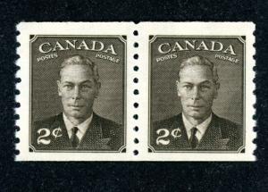 Canada sc#298 MNH Pair