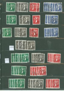 Switzerland #256-67/256a-66a/v  Single (Complete Set)