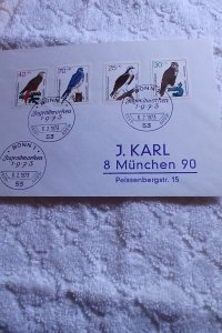 Germany.DDR.1973.BIRDS.FDC