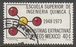 MEXICO 1056, 40c Anniv of Chemical Engineering School USED. F-VF. (1142)