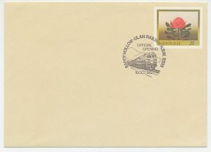 Cover / Postmark Australia 1982 Train - Railway Opening