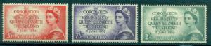 Australia #259-261  Mint F-VF LH  Scott $4.95  #261 Crease