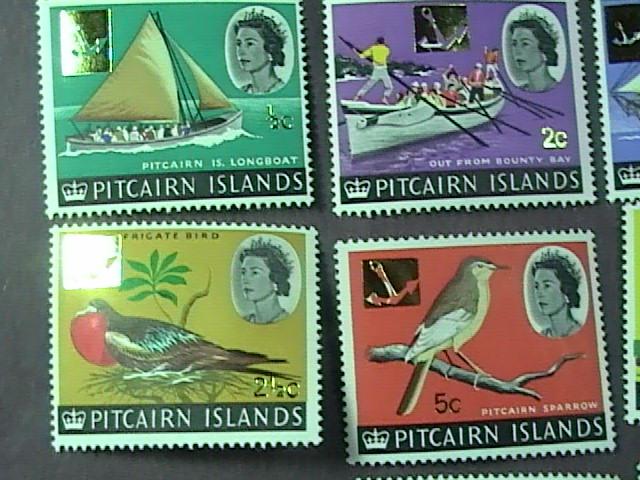 PITCAIRN ISLANDS# 72-84-MINT NEVER/HINGED-COMPLETE SET---QEII----1967