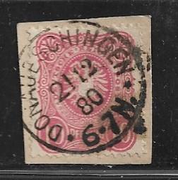 Germany Mi. # 33 / Sc. 31 used L39