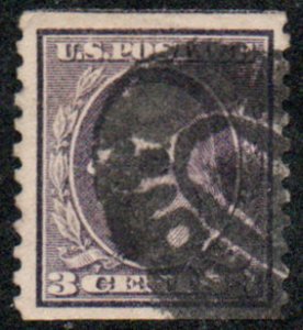 US #445 SCV $500.00 XF JUMBO, used, large margins, seldom seen so nice,  Fres...