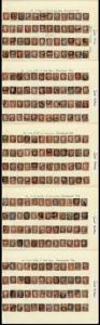 1841 Penny Red COMPLETE Reconstruction (240 Stamps)