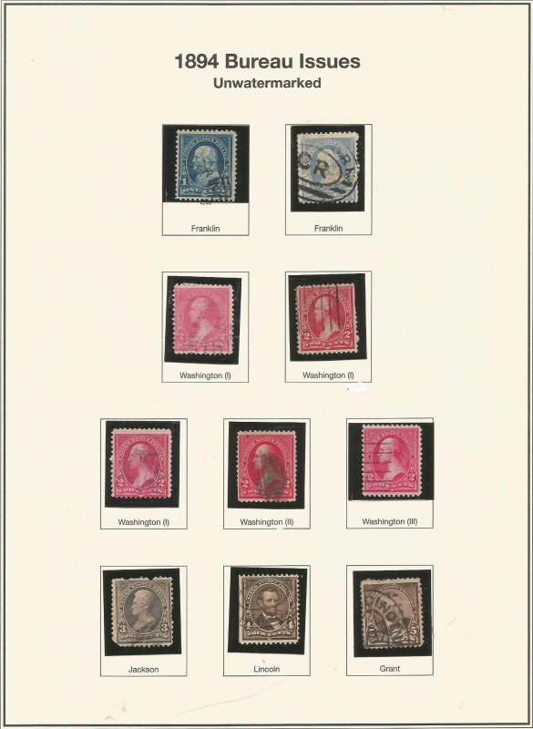 U.S. of America Postage Stamps