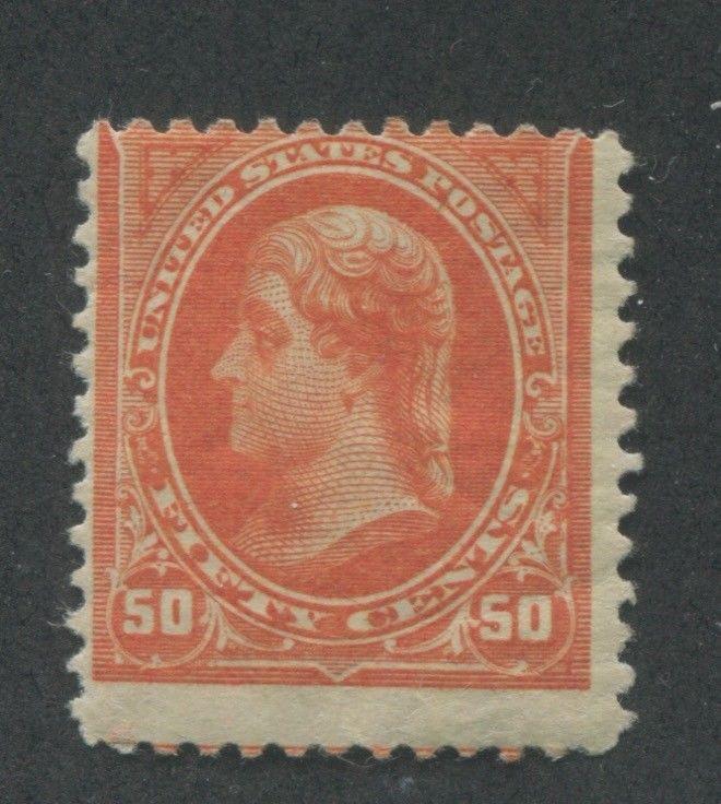 1894 US Stamp #260 50c Mint Hinged Average Original Gum Catalogue Value $475