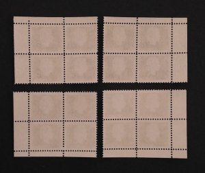 Canada O47 Corner Blocks Matched Set VF MNH