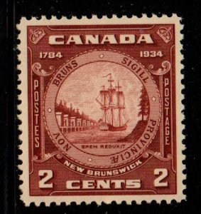 Canada Sc 210 1934 2c New Brunswick stamp mint NH