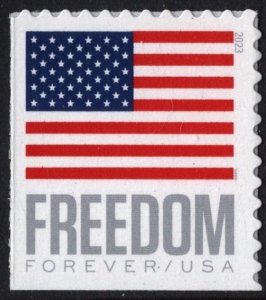 SC#5791 (Forever) Freedom U.S. Flag Booklet Single: BCA (2023) SA