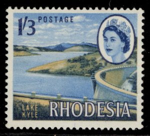 RHODESIA QEII SG403, 1s 3d blue & ochre, NH MINT.