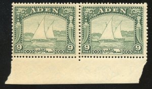 Aden Scott #2 Margin Pair MNHVFOG - SCV $10.00 for 2 singles