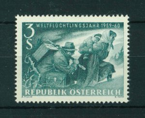 Austria 1960 World Refugee Year stamp. MNH. Sg 1352.