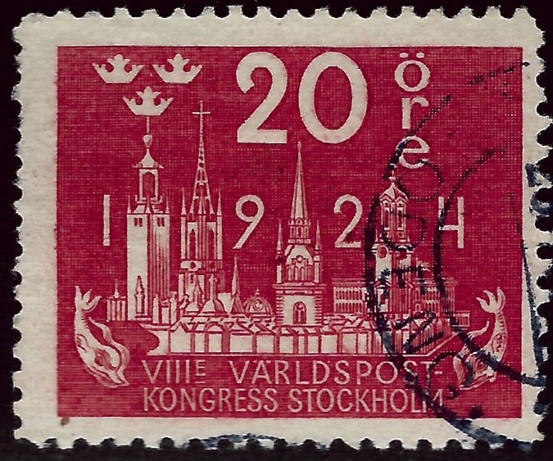 Sweden* SC#200 Used F-VF+ 1 sh perf SCV $17....Fill a Value spot!