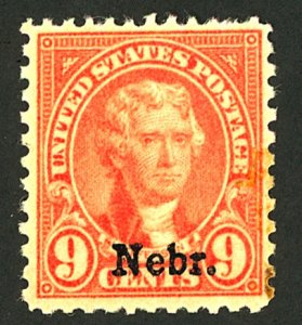 U.S. #678 MINT NG