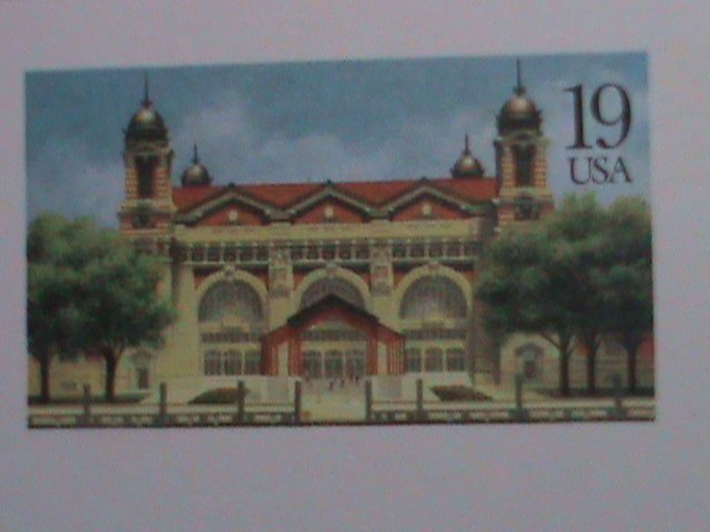 ​UNITED STATES-1991- CENTENIAL OF ELLIS ISLAND-MNH- POST CARD-VERY FINE