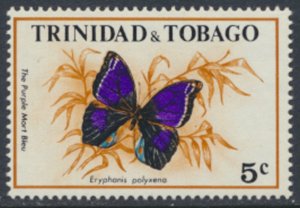 Trinidad & Tobago  SC# 211  MNH  Butterflies 1972 see details & scans