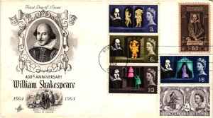 #1250 William Shakespeare COMBO = Artcraft Cachet