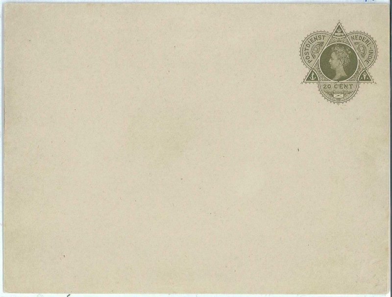 93500  - DUTCH INDIES Indonesia - POSTAL HISTORY: STATIONERY COVER  #28