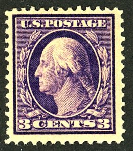 U.S. #376 MINT OG VVLH
