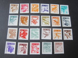 Brazil 1980 Sc 1658-79 set MNH/MH