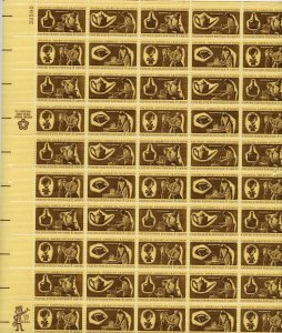 UNITED STATES SCOTT #1456/59 COLONIAL AMERICAN CRAFT COMPLETE  SHEET(50) MINT NH