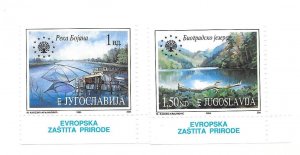 YUGOSLAVIA Sc 2273-74 NH issue of 1994 - ART 