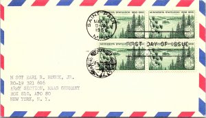 United States, Minnesota, First Day Cover, Foreign Destinations