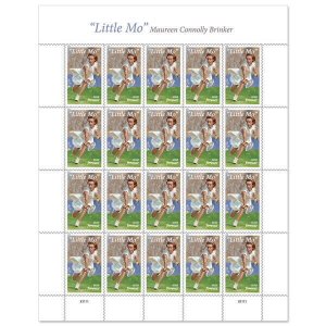 2019 55c Maureen “Little Mo” Connolly Brinker Tennis Scott 5377 Mint Sheet of 20