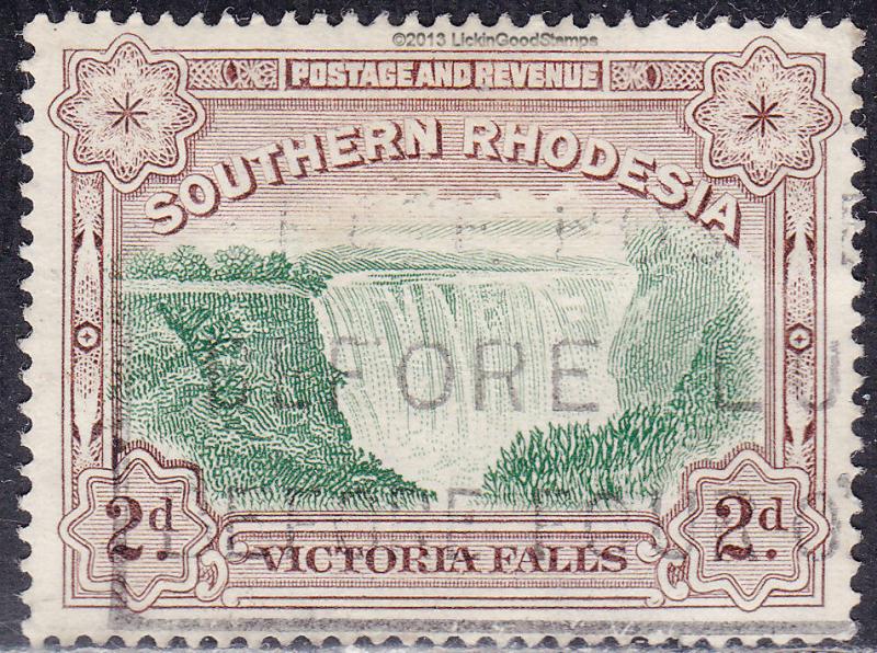 Southern Rhodesia 37 Victoria Falls 1941