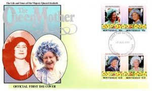 Royalty, Worldwide First Day Cover, Montserrat