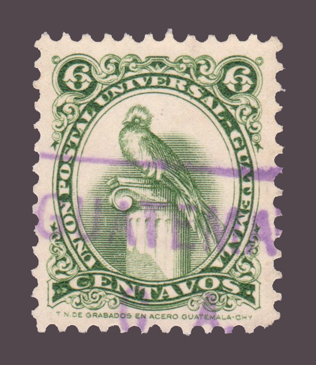 GUATEMALA STAMP 1957. SCOTT # 373. USED. # 1