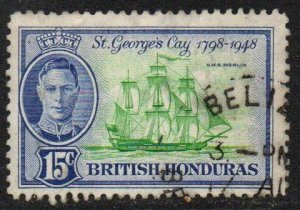 British Honduras Sc #136 Used